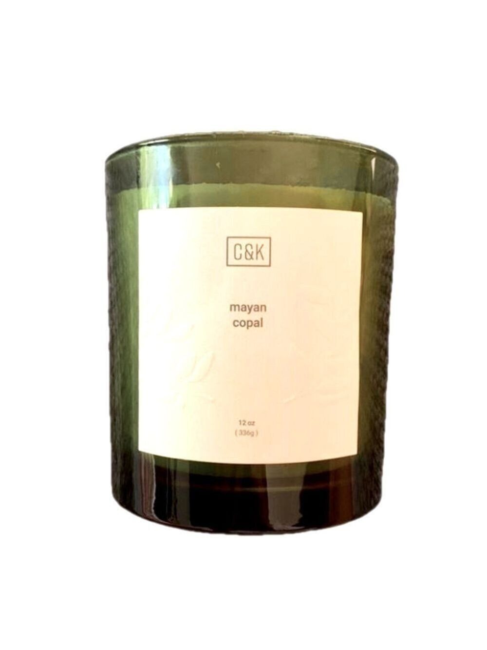 MAYAN COPAL Premium Soy Ultra Clean Burn Mayan Copal Scented Green Candle - Picture 7 of 11
